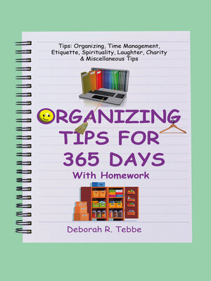 cover image of Organizing Tips for 365 Days